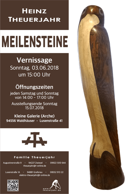 Vernissage „Meilensteine“ in Waldhäuser