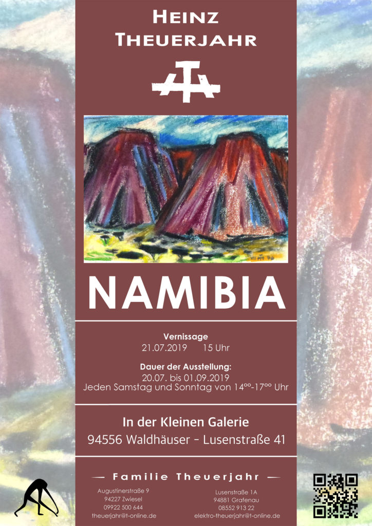 Plakat Namibia